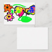 ハミングバ結婚ーズ ノートカード (正面/裏面)