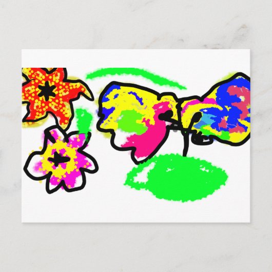 ハミングバ結婚ーズ ポストカード (正面)