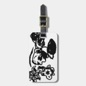 ハミングバ結婚ーズ ラゲッジタグ (正面縦)
