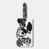 ハミングバ結婚ーズ ラゲッジタグ (裏面縦)