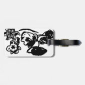 ハミングバ結婚ーズ ラゲッジタグ (裏面横)