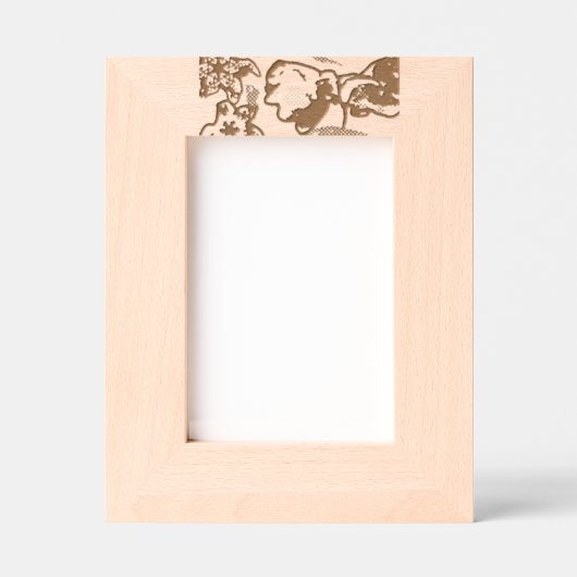 ハミングバ結婚ーズ レーザー彫刻フレーム (正面)