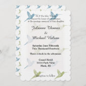 ハミングバ結婚ーズ 招待状 (正面/裏面)