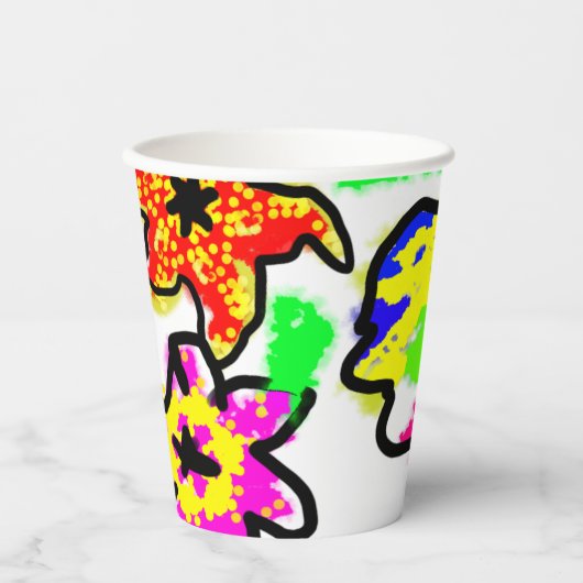 ハミングバ結婚ーズ 紙コップ (正面)