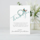 ハミングバ結婚ードズリース結婚サンキューカード サンキューカード (スタンド正面)