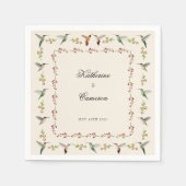 ハミングバ結婚ードズ スタンダードカクテルナプキン (正面)