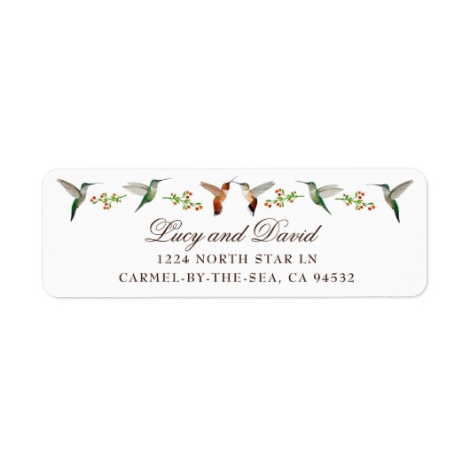 ハミングバ結婚ードズ ラベル (正面)