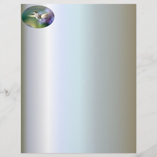 ハミングバ飛んでいるッド (正面)