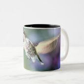 ハミングバ飛んでいるッド ツートーンマグカップ (正面右)