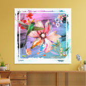 ハミングフローラ キャンバスプリント (インサイチュ (リビング))