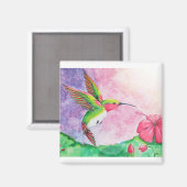 ハミング型鳥磁石 マグネット (正面/裏面)