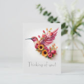 ハミング飛んでいるバ考えードズ ポストカード (スタンド正面)