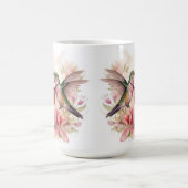ハミング鳥と花 コーヒーマグカップ (中央)