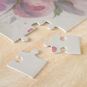 ハミング鳥と花 ジグソーパズル (側面)