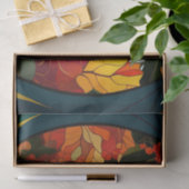 ハミング鳥ステンドグラス 薄葉紙 (ギフト)