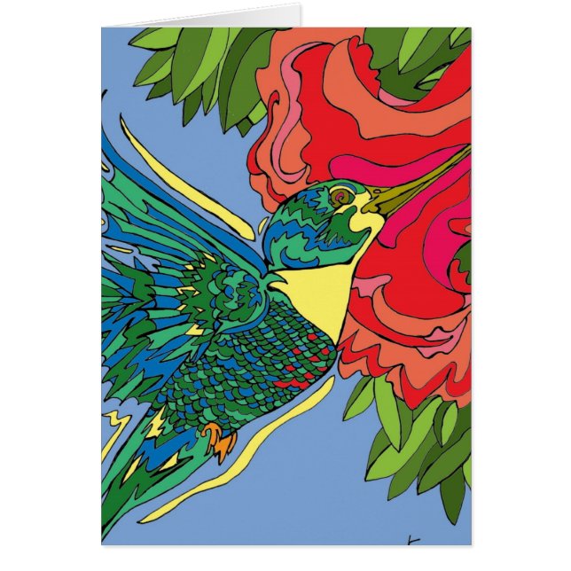 ハミング鳥 (正面)