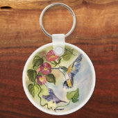 ハミング鳥 キーホルダー (正面)