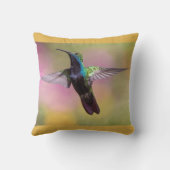 ハミング鳥 クッション (裏面)