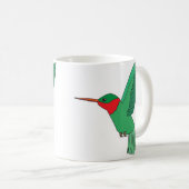ハミング鳥 コーヒーマグカップ (正面右)