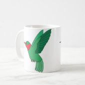 ハミング鳥 コーヒーマグカップ (正面左)