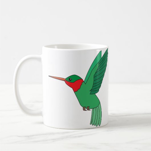ハミング鳥 コーヒーマグカップ (左)