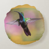 ハミング鳥 ラウンドクッション (裏面)