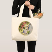 ハミング鳥 ラージトートバッグ (正面(商品))
