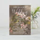 ハミング·バード·アップル·結婚ブラウズ 招待状 (スタンド正面)