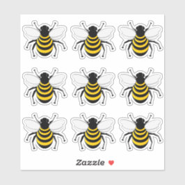 ハミング（昆虫）マルハナバチ シール