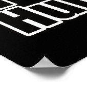 ハミンバードホークモスバタフライ – 昆虫学ギーク ポスター (角)