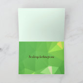 ハミービル - かわいいハムスターのありがとう サンキューカード (内部)