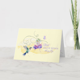 ハミ感動的ドリと蝶 カード