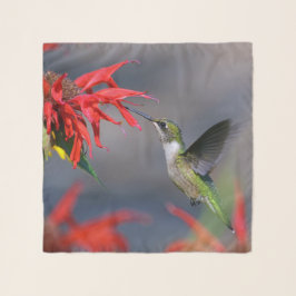 ハミ食べ物を与えドリ スカーフ