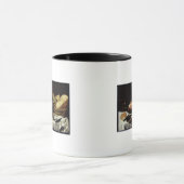 ハムが付いている静物画 マグカップ (中央)