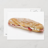 ハムとチーズのサンドイッチ ポストカード (正面/裏面)