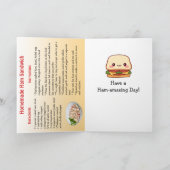 ハムの全国日おめでとう | 12月18日 カード (内部)