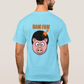 ハムのFamのTシャツ Tシャツ (裏面)