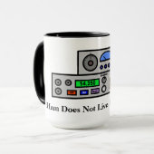 ハムは装備のマグだけによって住んでいません マグカップ (正面左)