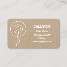 ハムアマチュアラジオ 名刺