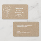 ハムアマチュアラジオ 名刺 (正面/裏面)