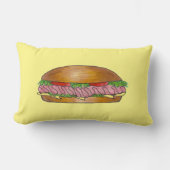 ハムアンドチーズデリサンドイッチサブホアギーグラインダー ランバークッション (正面)