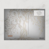 ハムサの手feat:生命の木 ポストカード (裏面)