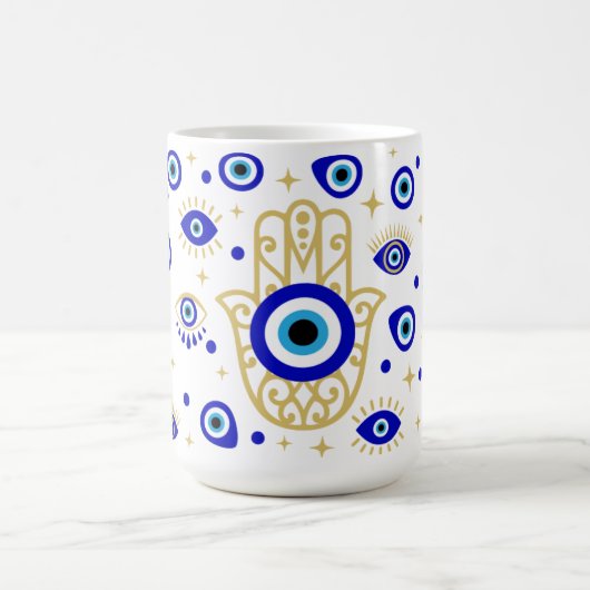 ハムサの邪眼マグ コーヒーマグカップ (中央)