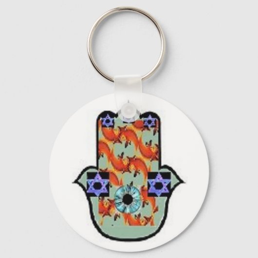 ハムサキーチェーン キーホルダー (正面)