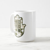 ハムサハンドパッチワークを再訪 1 コーヒーマグカップ (正面左)