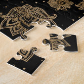 ハムサハンド-ハンドオブファティマオーナメント ジグソーパズル (側面)