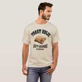 ハムサラダ（アレンジトースト ビンテージ風） Tシャツ (正面フル)
