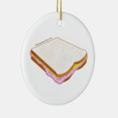 ハムサンドイッチ セラミックオーナメント (右)