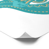 ハムサ三眼 ポスター (角)