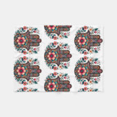 ハムサ毛布 フリースブランケット (正面(横))